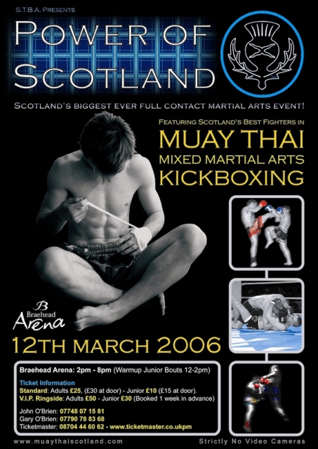 453px x 640px - Ax Muay Thai / Kickboxing Forum - Power Of Scotland, Braehead Arena, March  12th