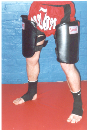 muay thai thigh pads